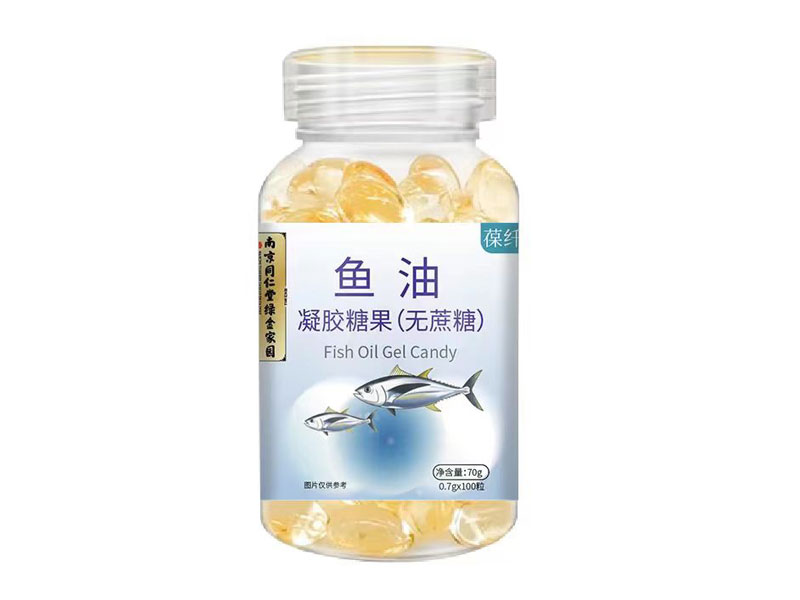 魚油凝膠糖果（無蔗糖）